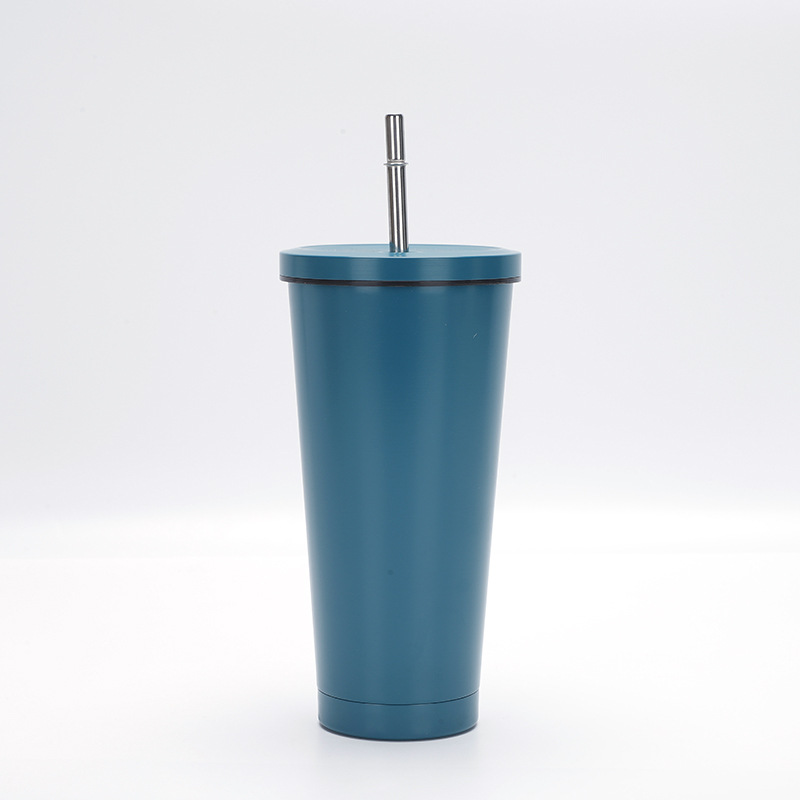 17 oz Stainless Steel Tumbler W/ Straw 4