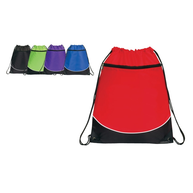 Pocket Drawstring Backpack 2
