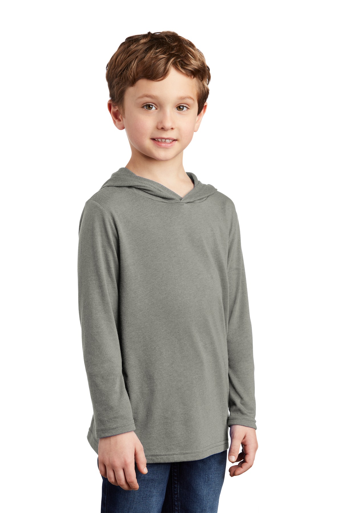 District Youth Perfect Tri Long Sleeve Hoodie DT139Y 38