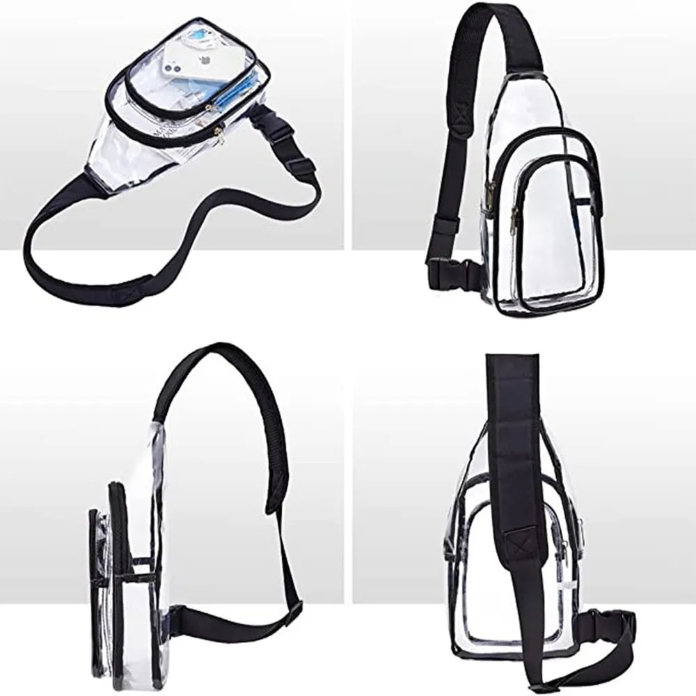 PVC Heavy Duty Clear Sling Bag 5