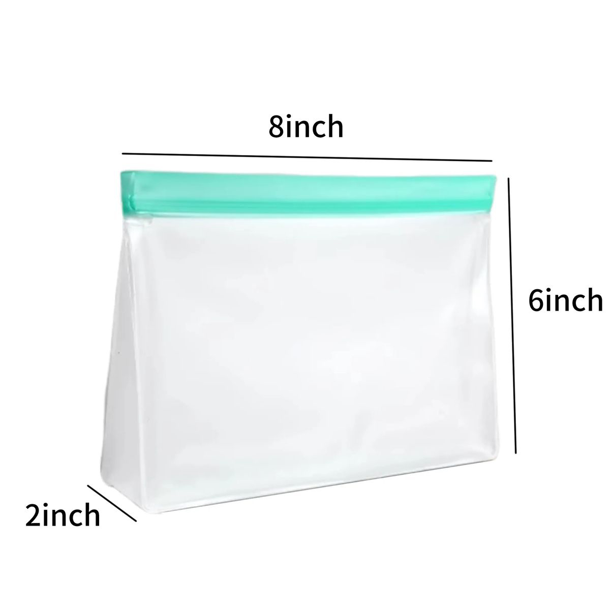 Colorful Ziplock PEVA Food Saver Bags 4