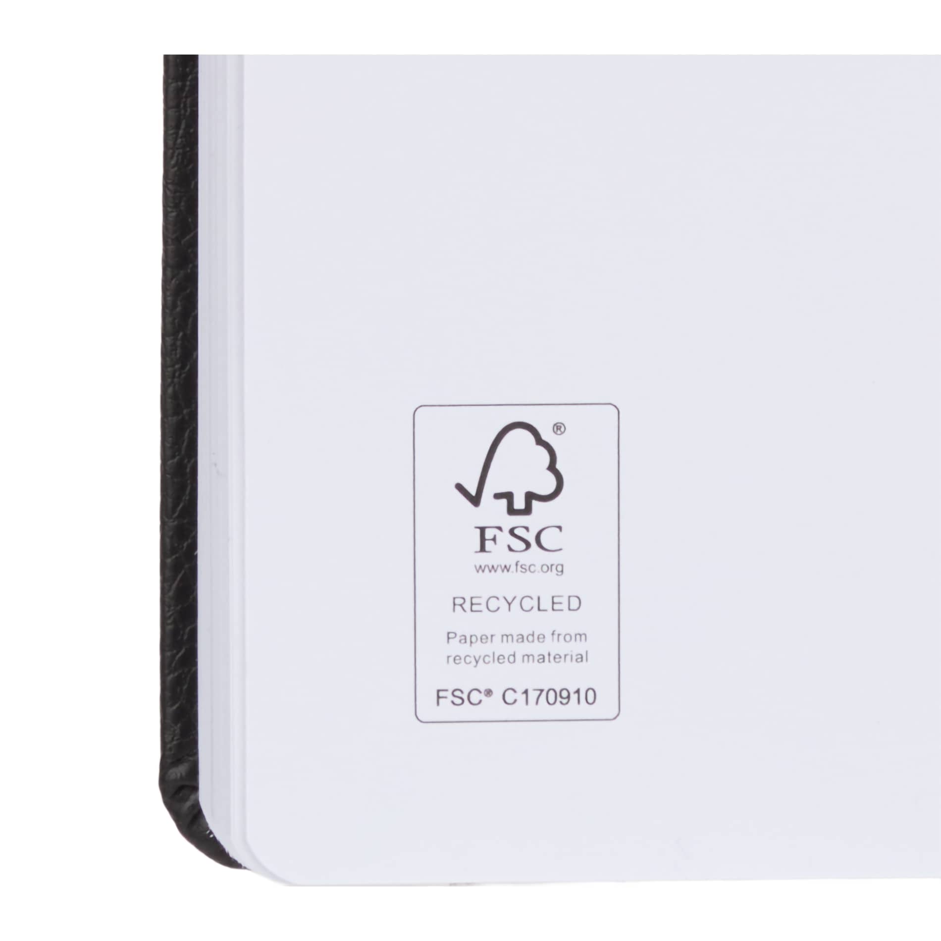5” x 7” FSC® Recycled Pebble Hard Bound Journal 15