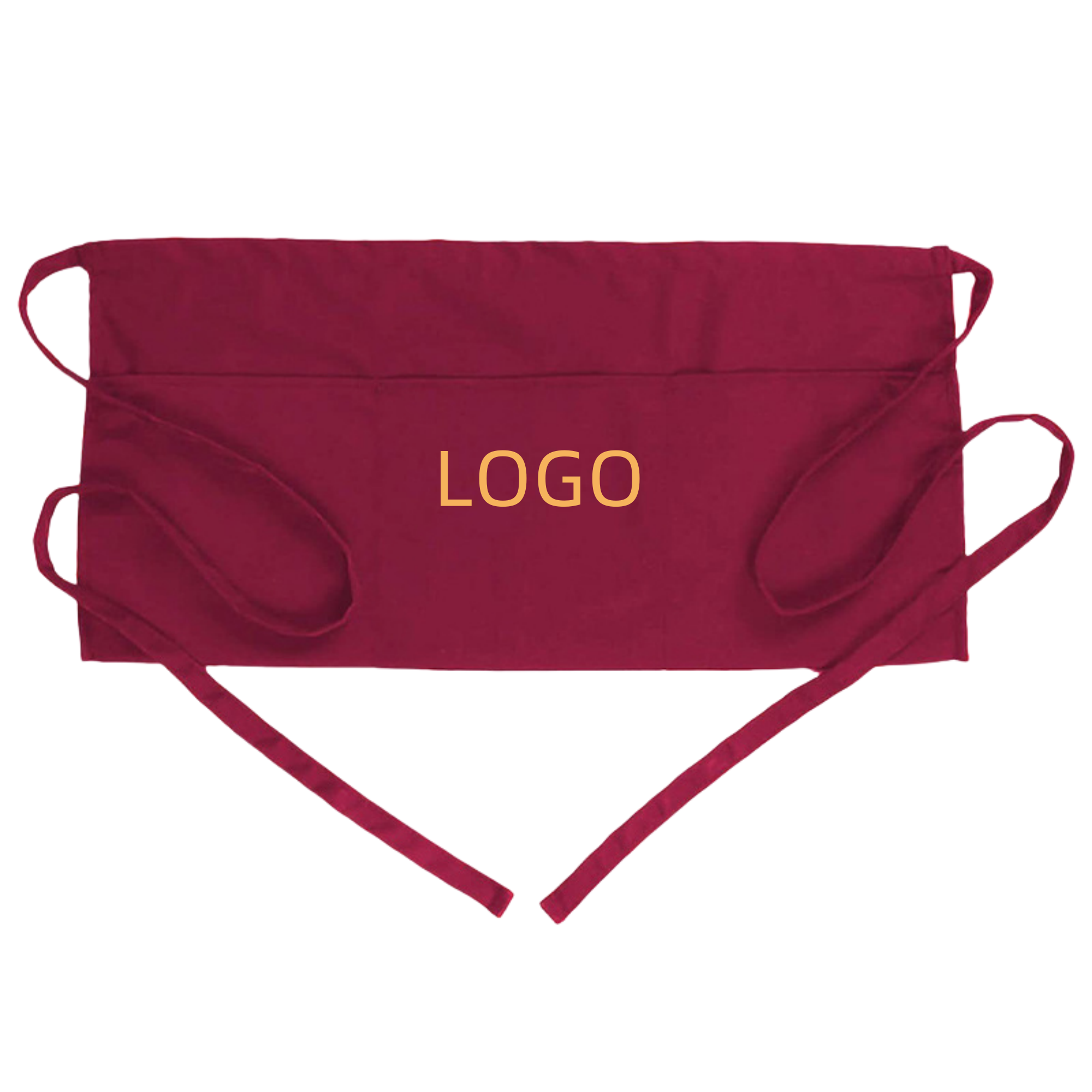 Half Body Server Short Aprons 4
