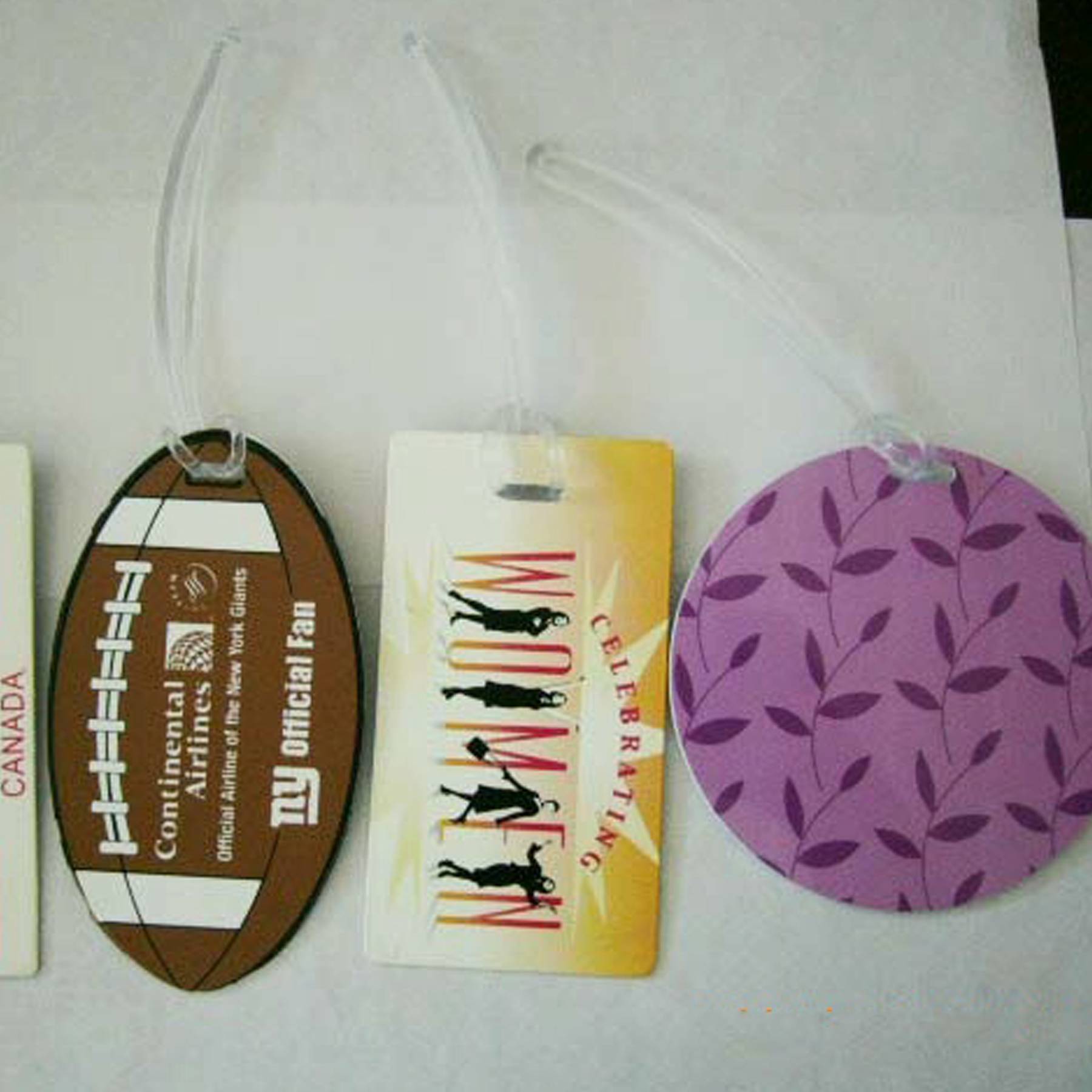 PVC Square Luggage Tag 5