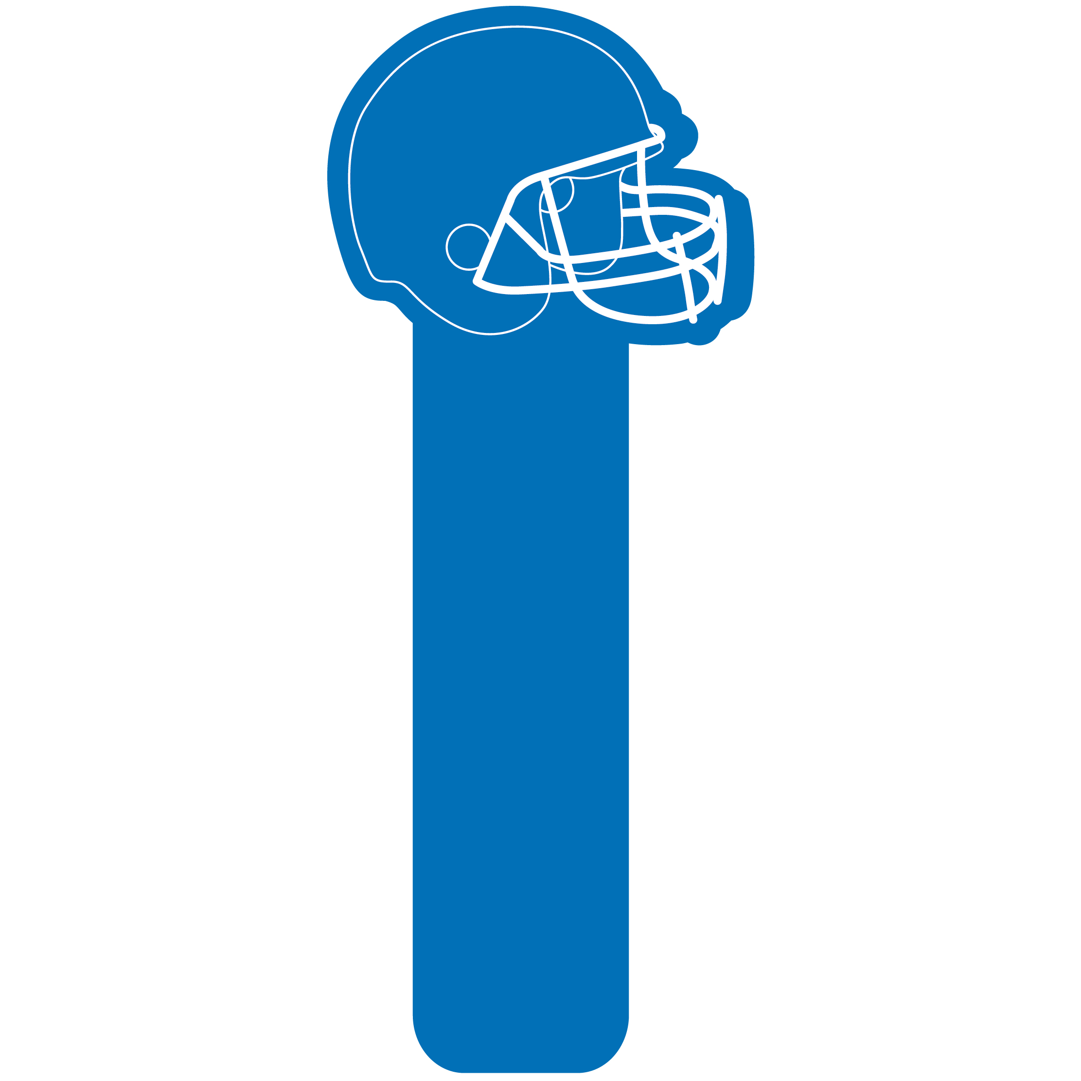 Football Helmet Stick Waver 31