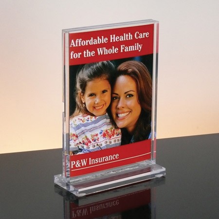 Acrylic 5X7 Slide-In Picture Frame