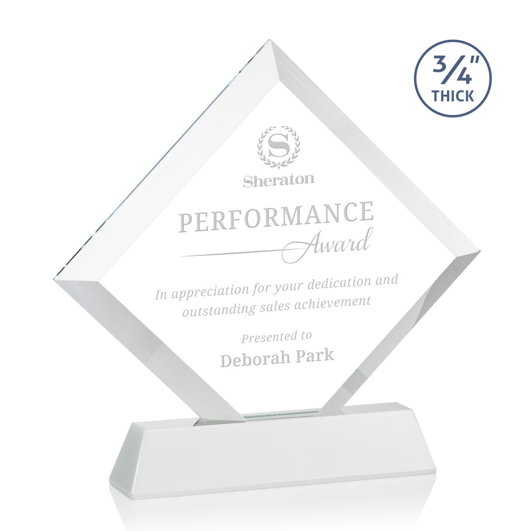 Belaire Award on Newhaven Base - White 8