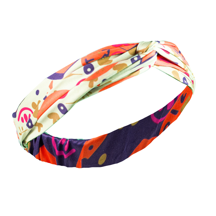 Full Color Knotted Head Band 6
