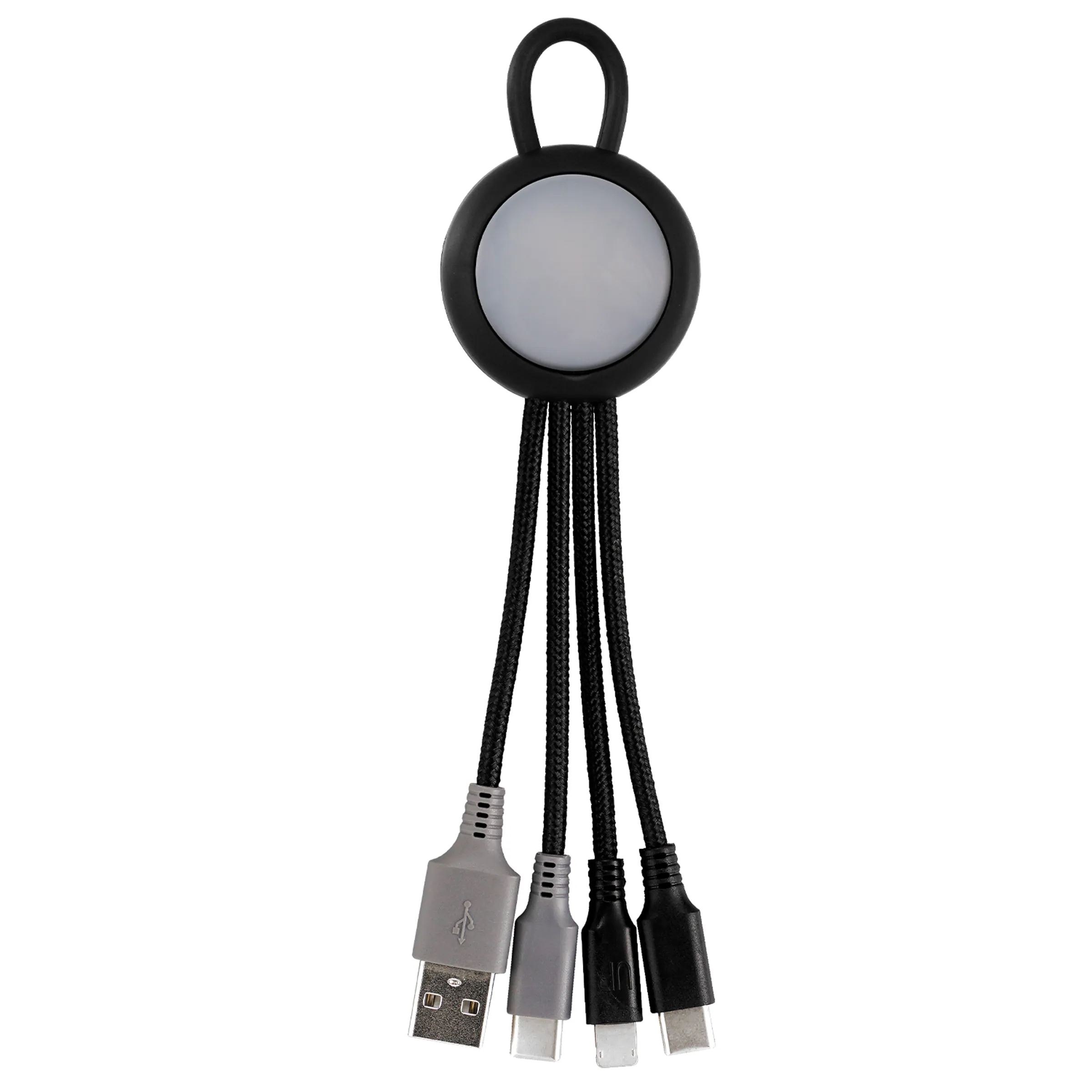LIGHT UP LOOP DUAL INPUT 3-IN-1 CHARGING CABLE 3