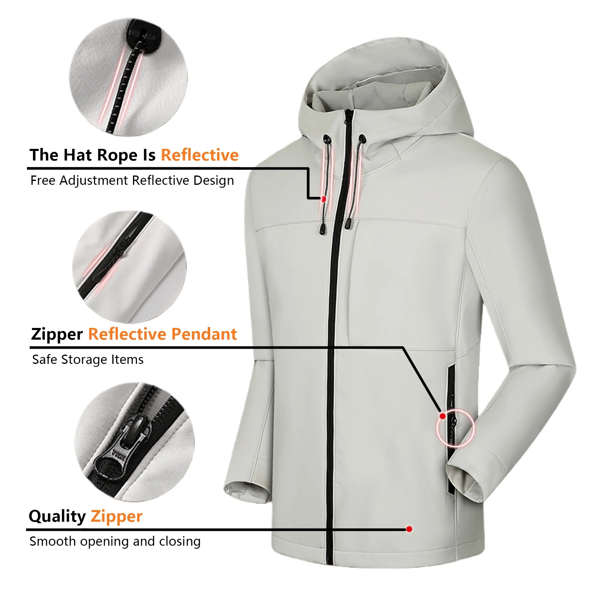 Winter Fleece Lined Jacket 5