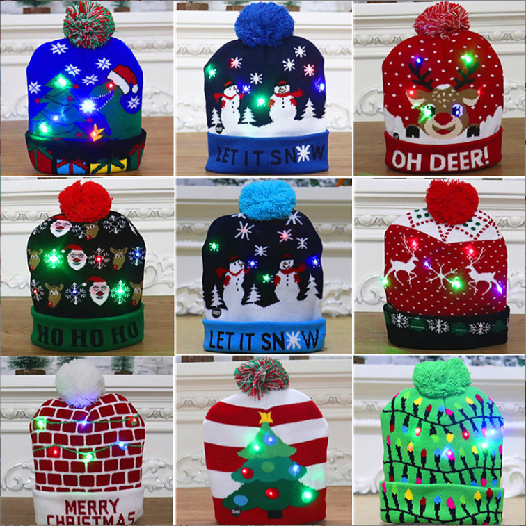 LED Christmas Hat 2