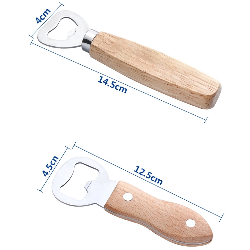 Wooden Classic Corkscrew Bottle Opener 7