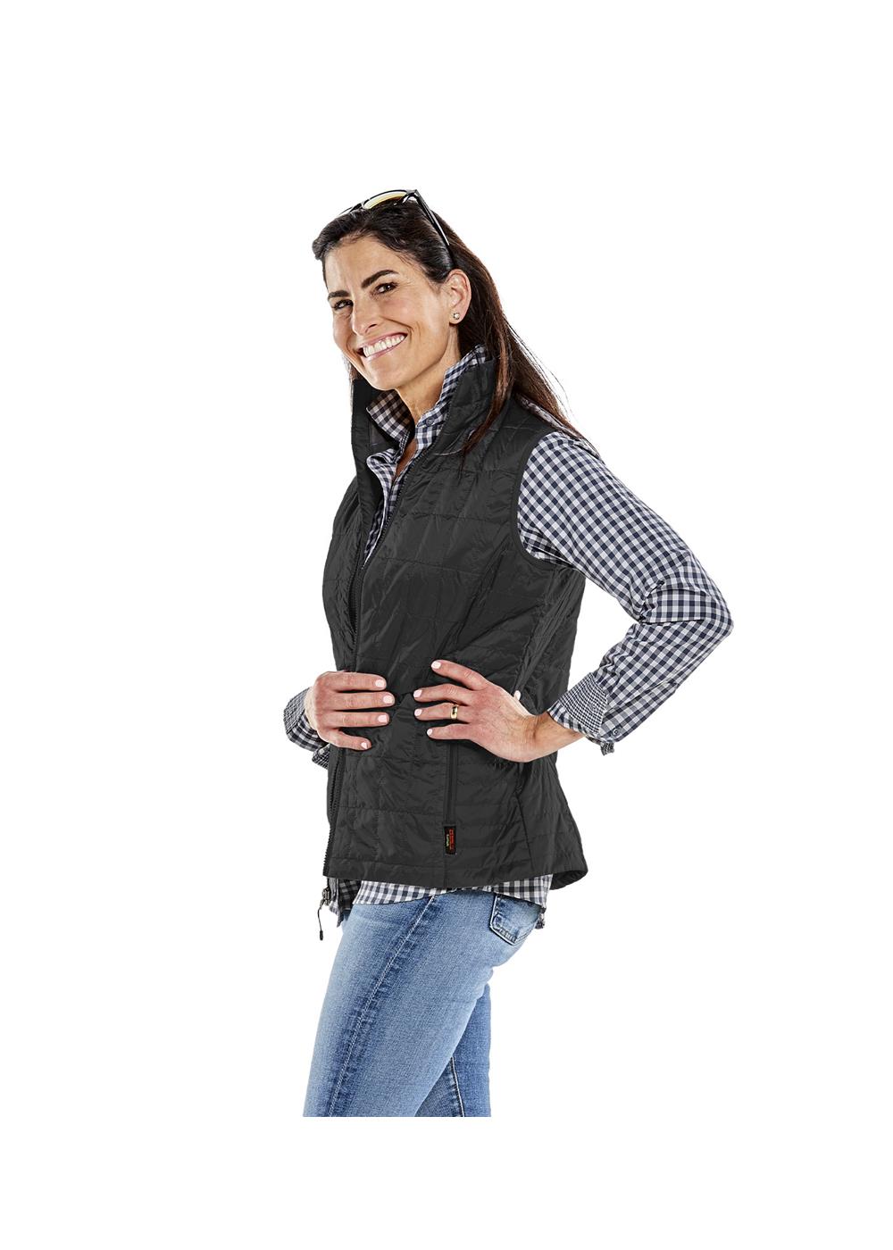 Storm Creek Women's Traveler 60 GSM Insulated Packable Quilted Vest - Glossy 4