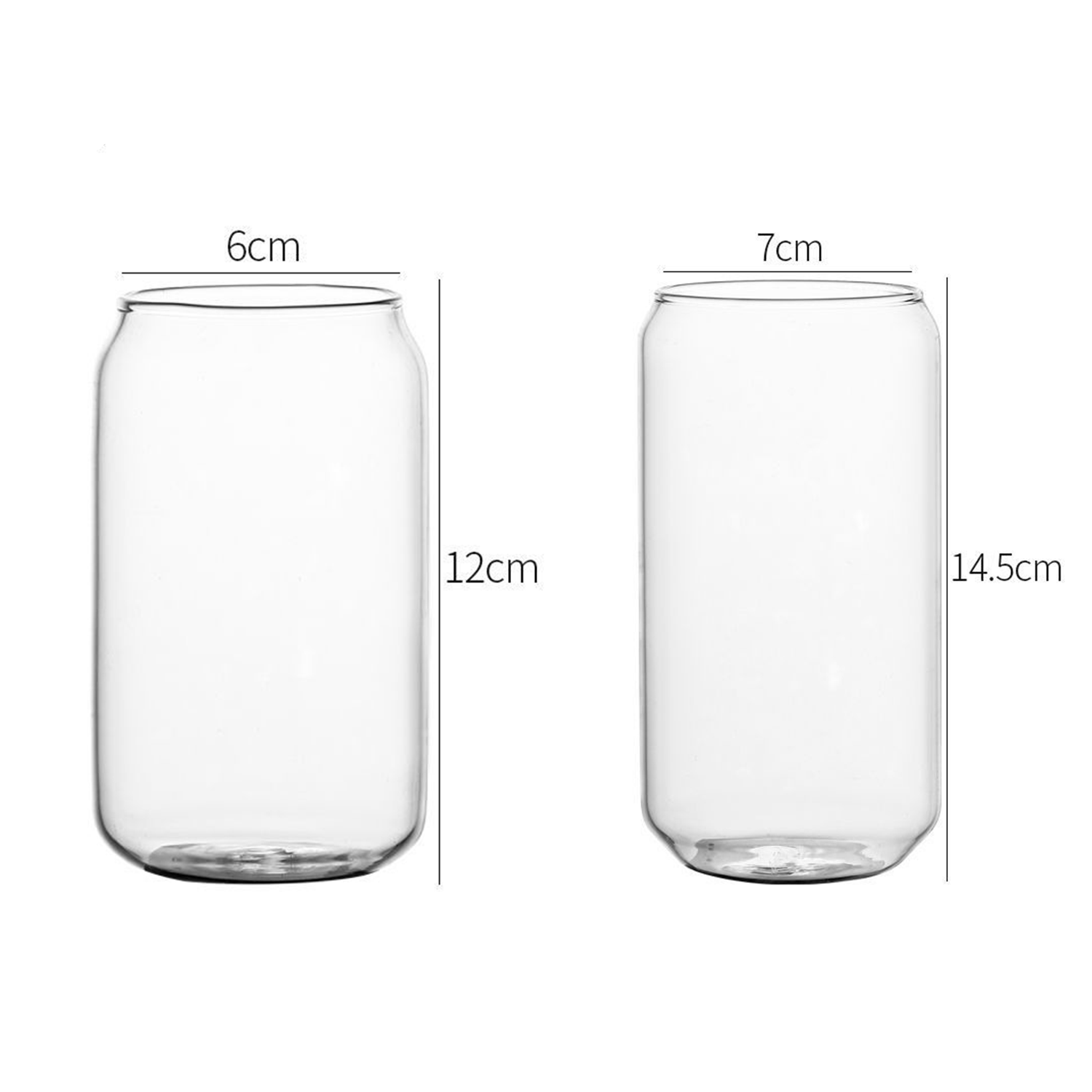 Can Shaped Beer Glasses 5