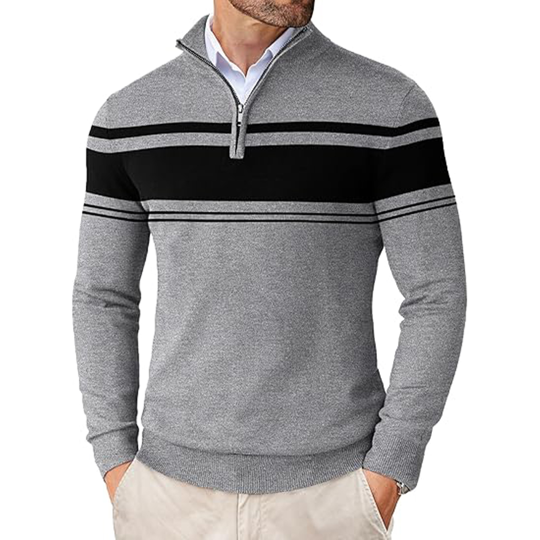 Casual Pullover Sweater, custom hoodie or sweatshirt with logo imprint 4