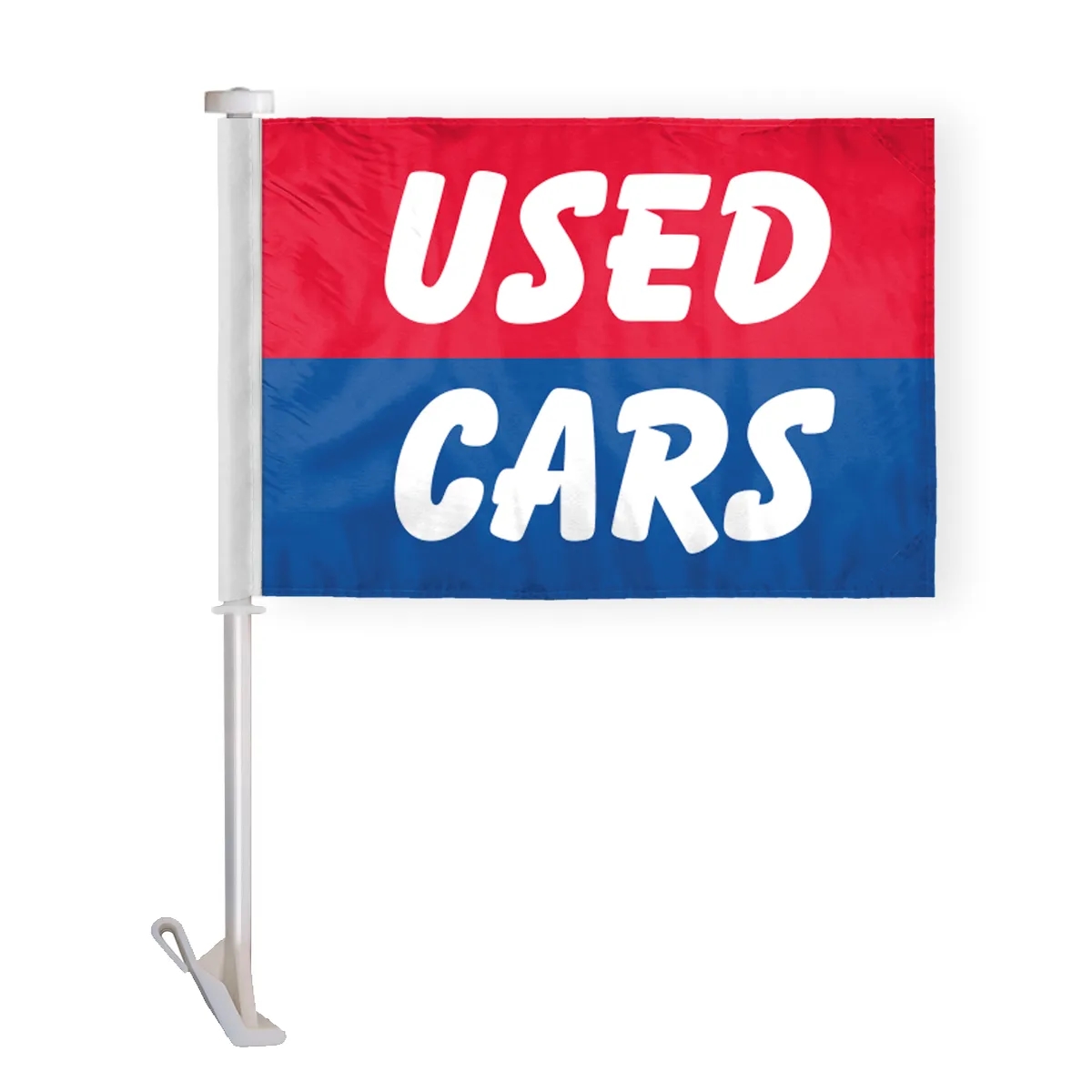 10.5" x 15" Advertising Car Flag - wPoly 1 Ply 14