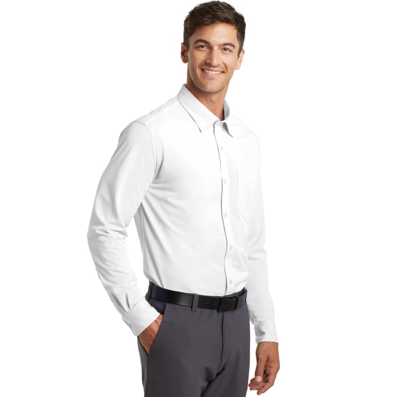 Port Authority Dimension Knit Dress Shirt. 8