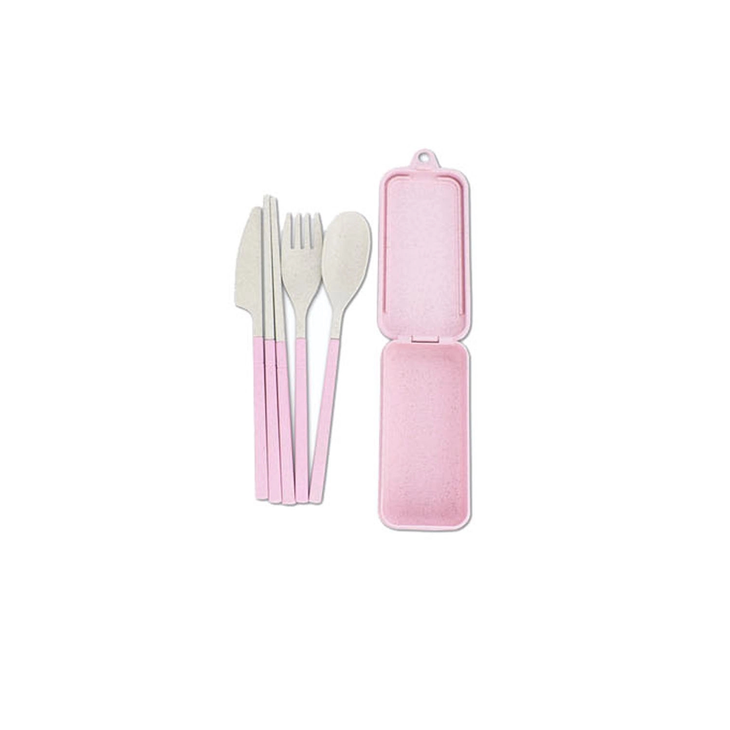 Foldable Wheat Straw Tableware Set 3