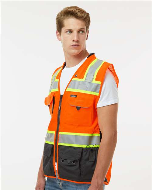 Unisex Premium Black Series® Surveyors Vest - S5002-5003 14