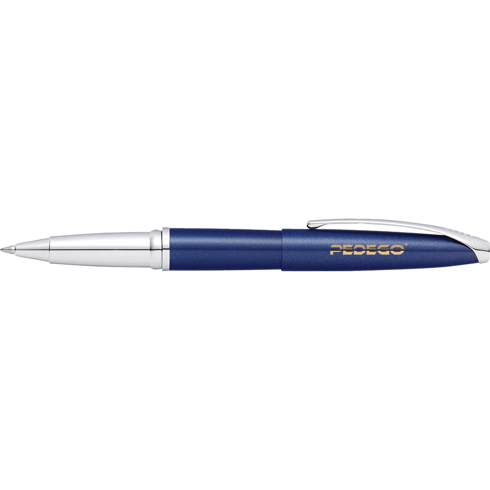 Cross ATX® Translucent Blue Lacquer Rollerball Pen 4