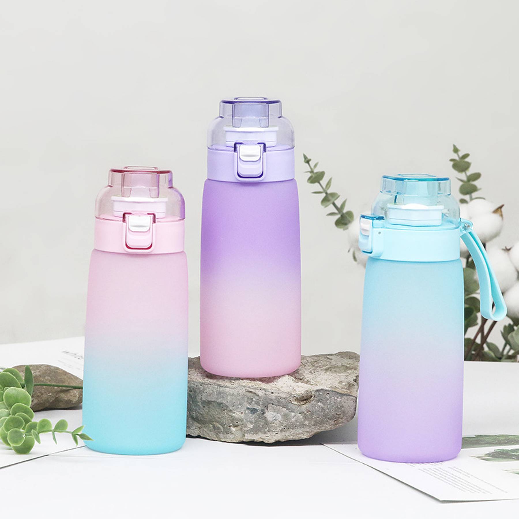 17oz BPA Free Scented Sports Water Bottle w/ 7 Flavor Pods 5