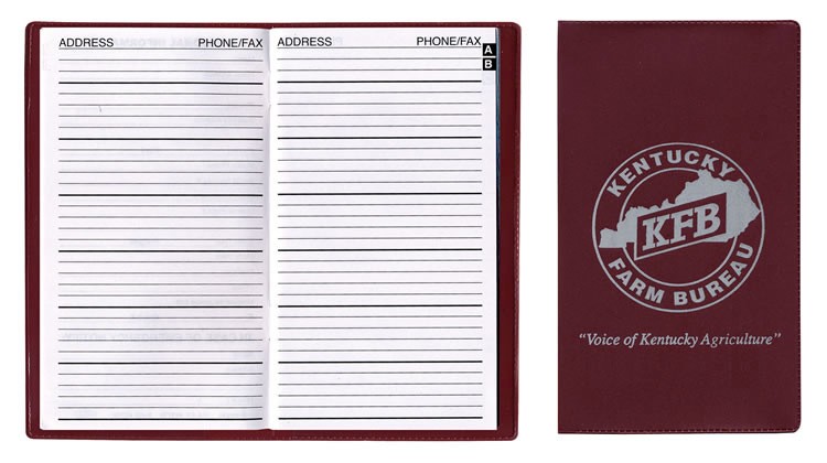Standard Vinyl Address Book 19