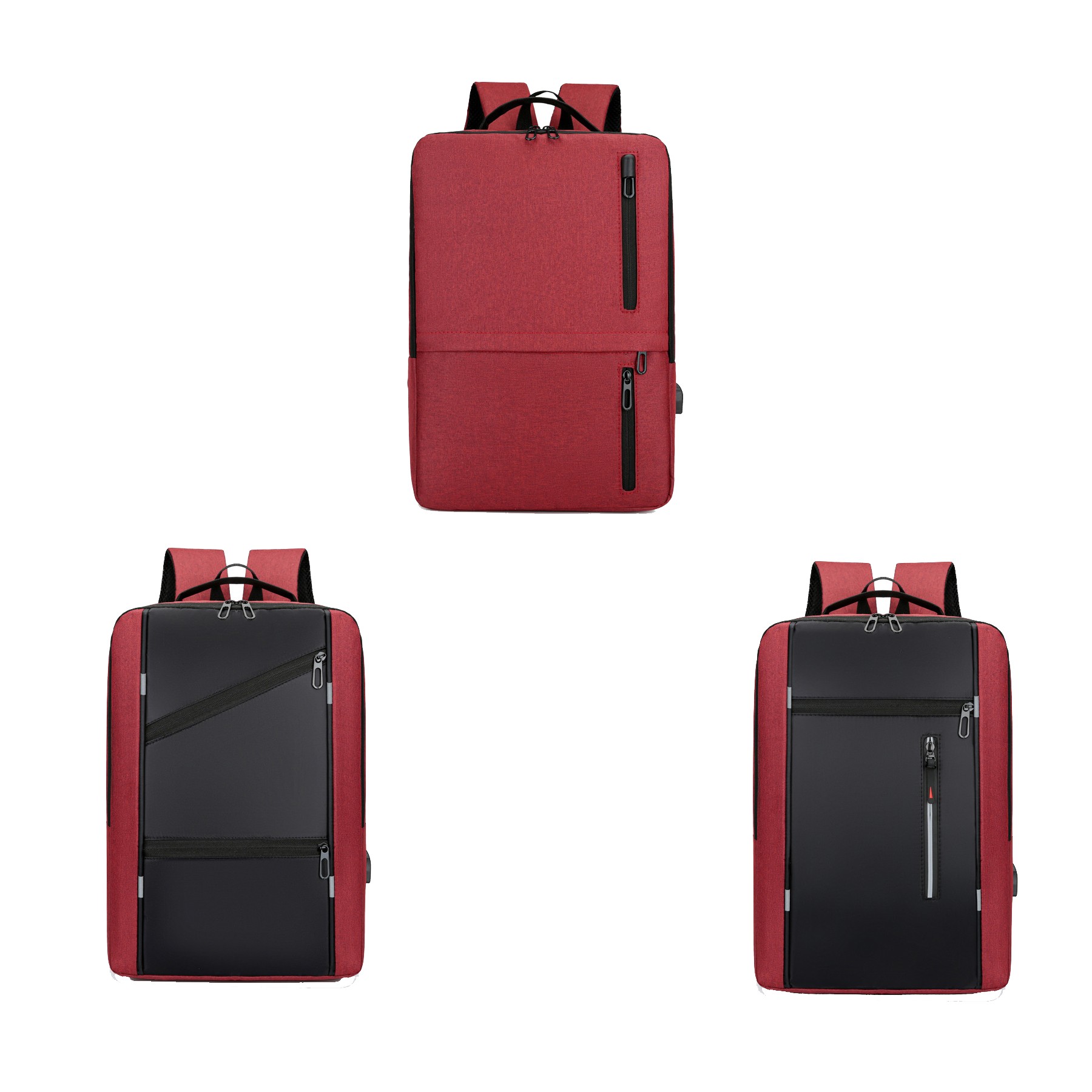 Laptop Backpack With USB Charging Port 3