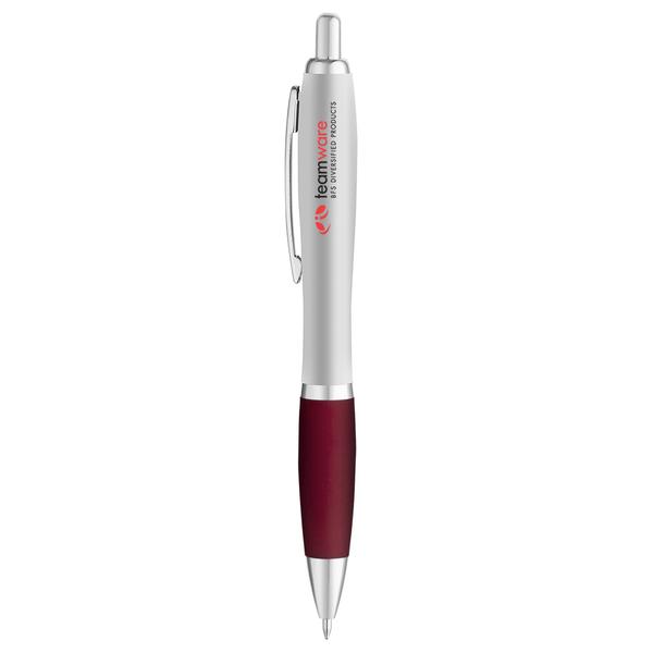 Curvaceous Matte Silver Ballpoint 58