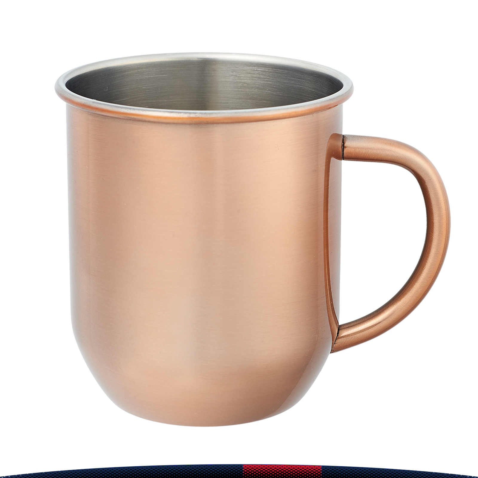 16 oz. Copper Coated Coffee Mugs 2