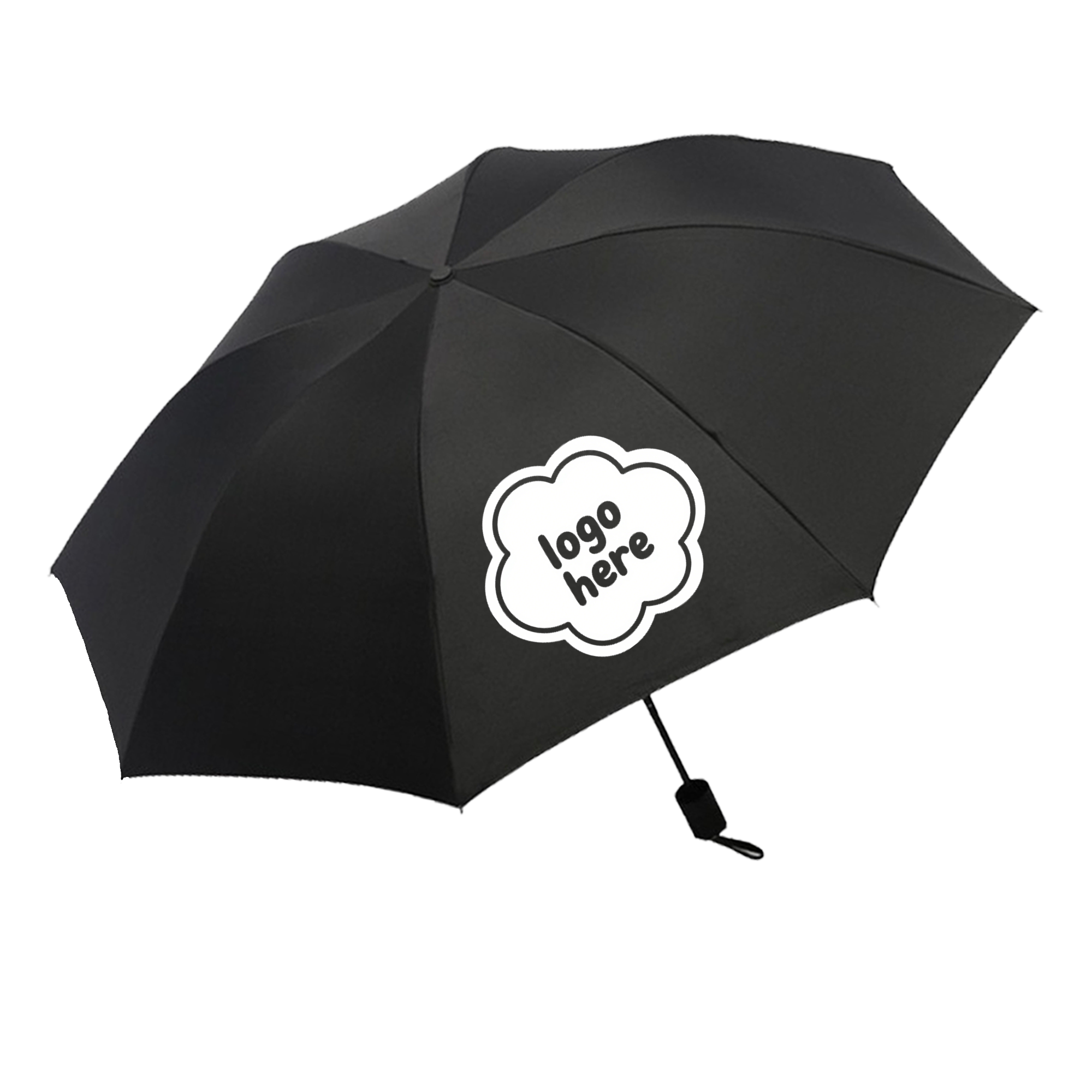 Windproof Custom Logo Umbrella 3