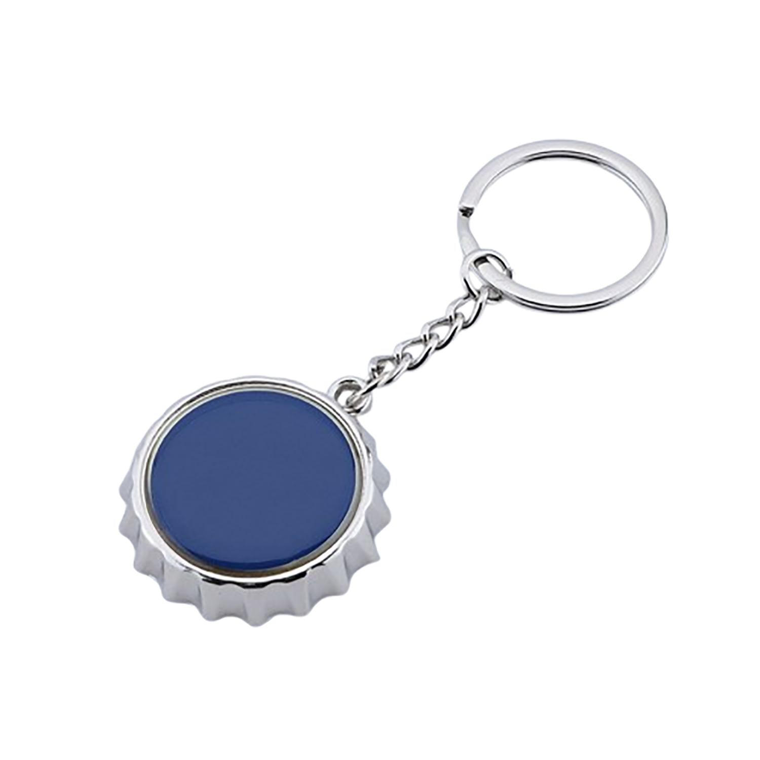 Zinc Alloy Bottle Cap Shape Opener Keychain 5