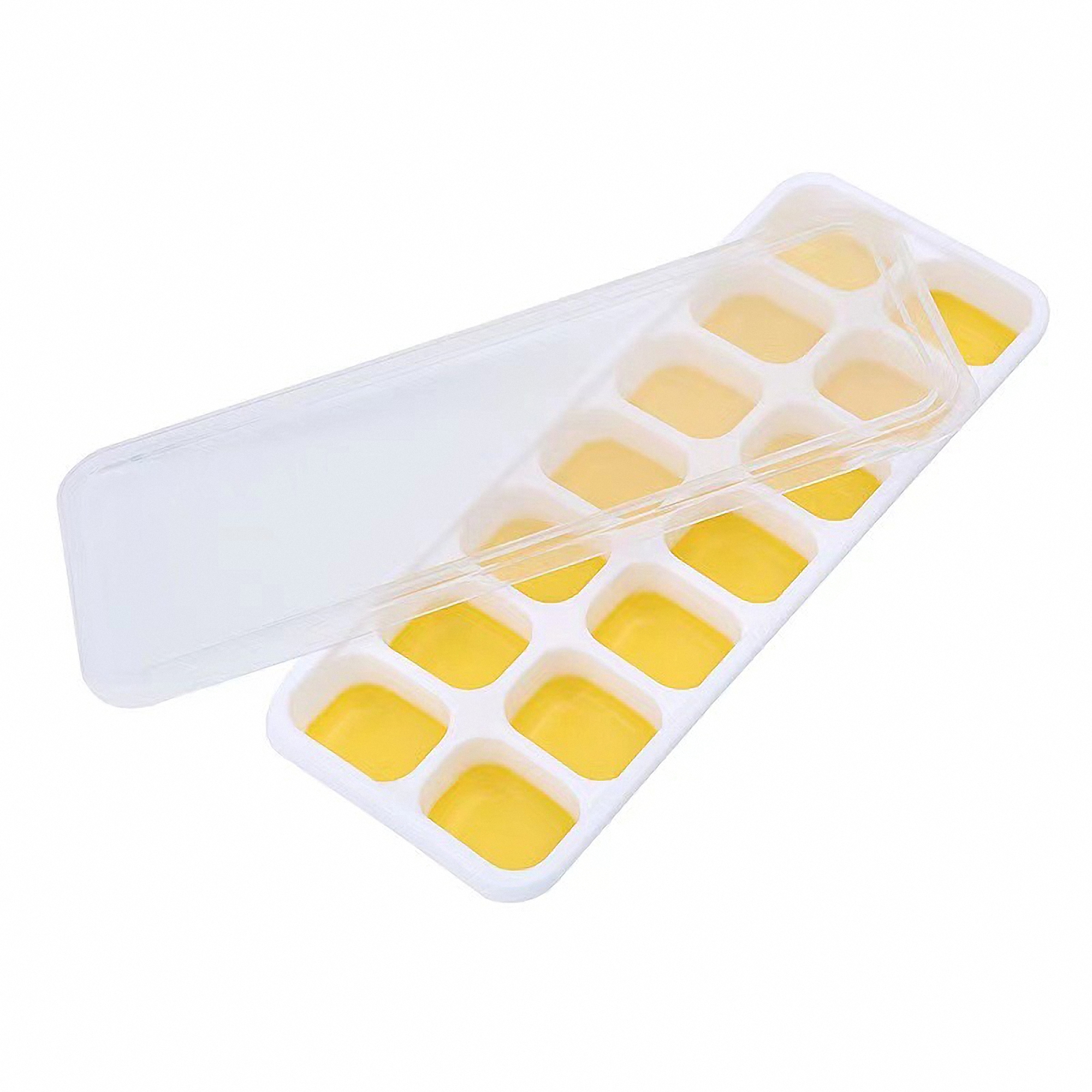 14 Compartment Ice Cube and Candy Molds with Lids 2