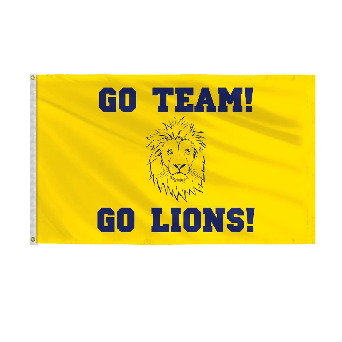 Lion Mascot Flags 4
