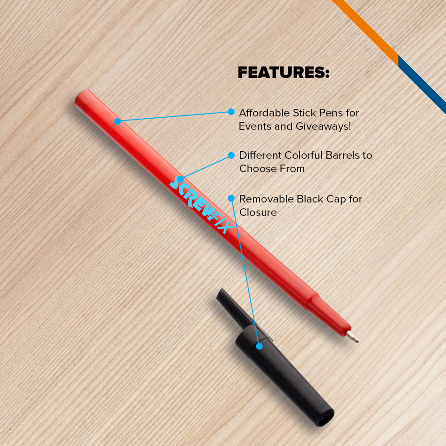Vola Stick Ballpoint Pen 6