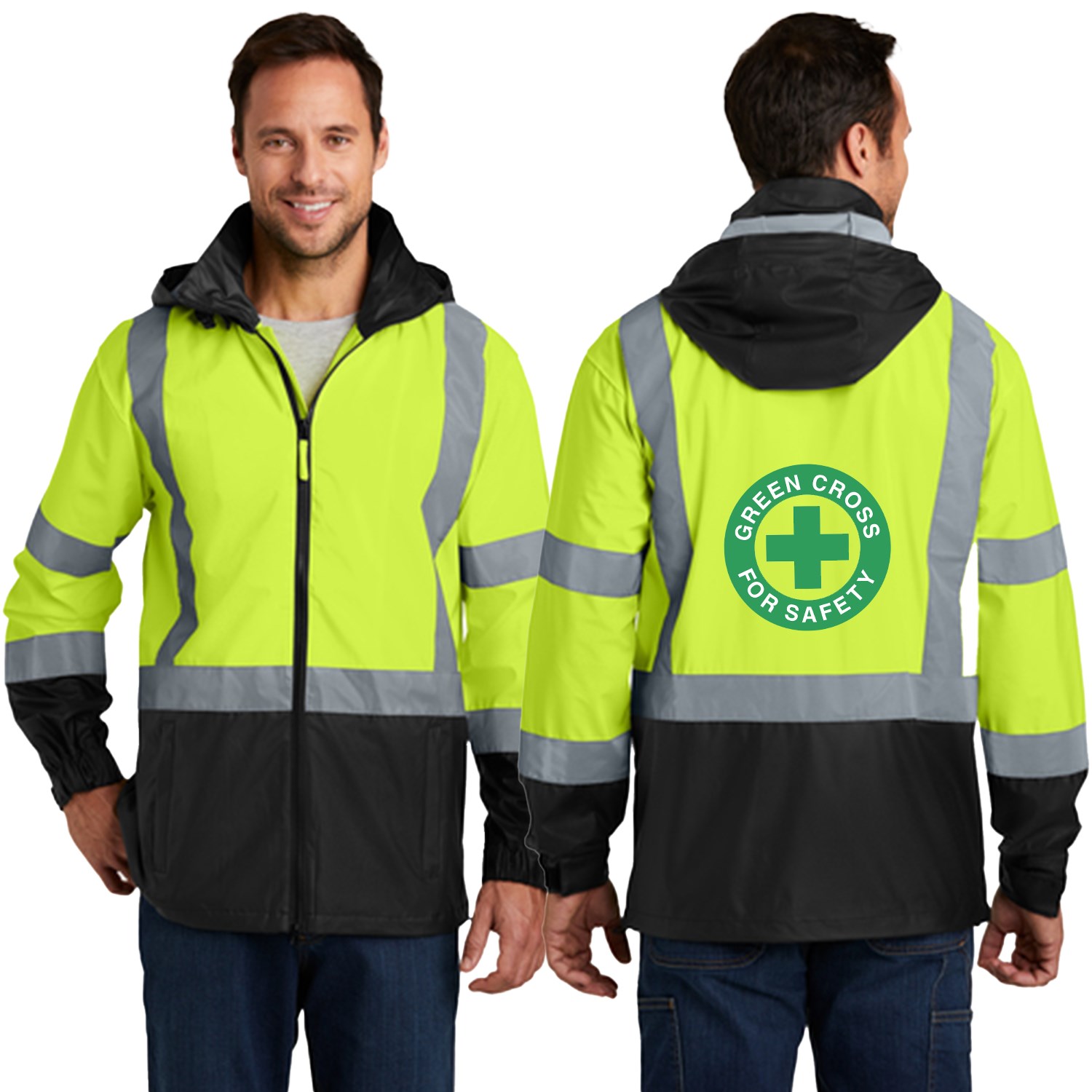 CornerStone® - ANSI 107 Class 3 Safety Windbreaker 2