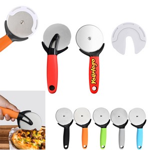 Stainless Steel Pizza Cutter With Ergonomic Handle 1