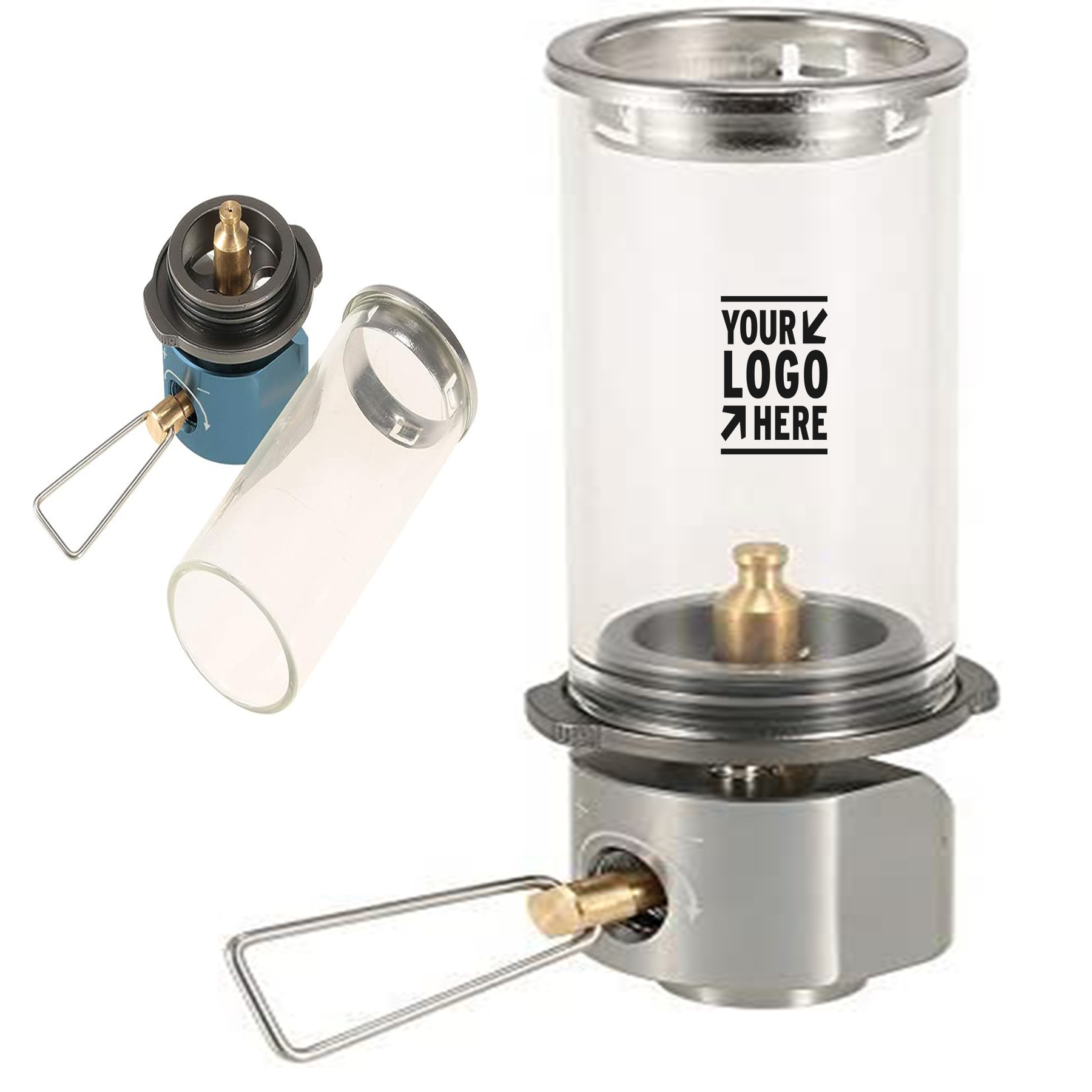 Camping Picnic Self Driving Outdoor Use Butane Gas Lamp 2