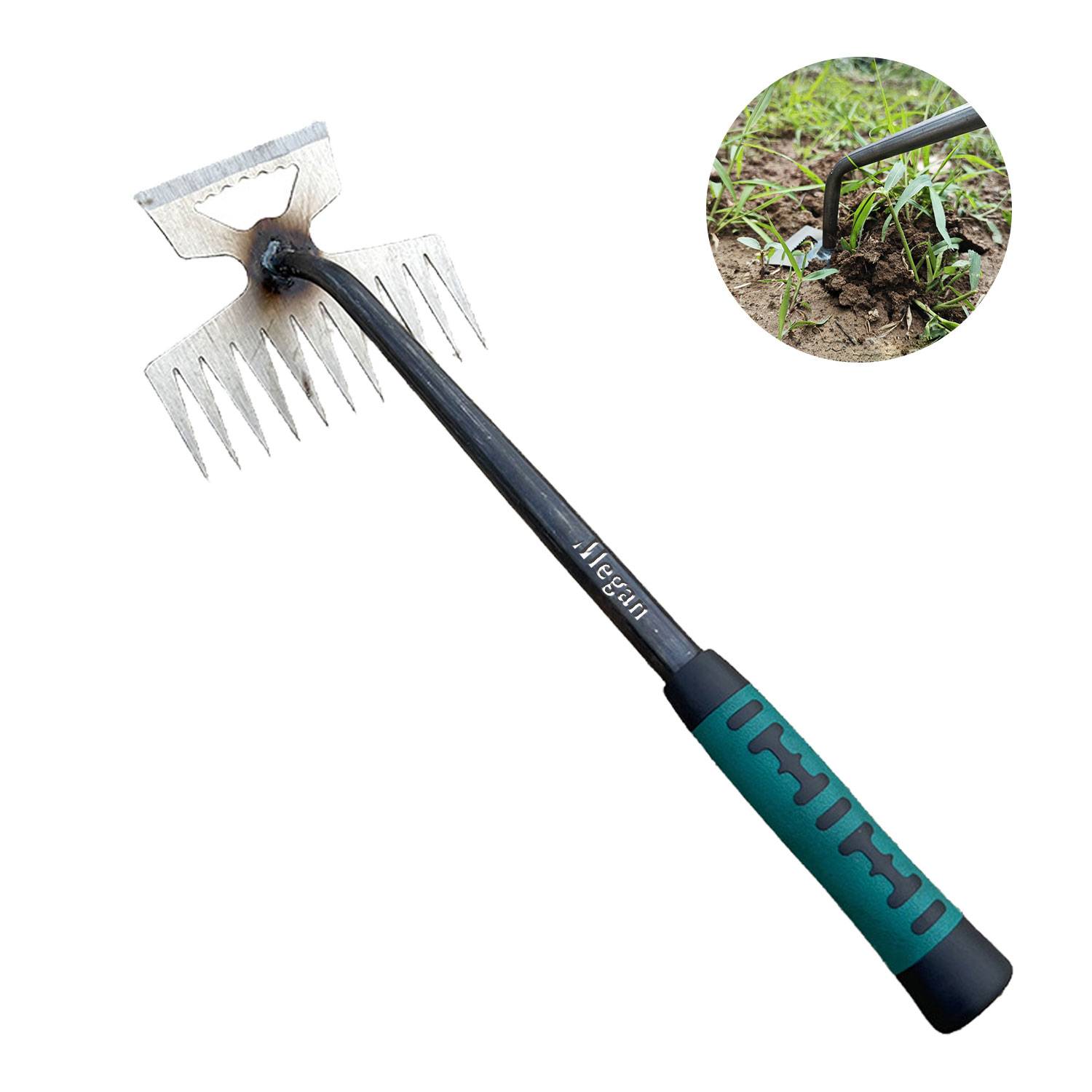 Horticultural Manual Durable Manganese Steel Weeding Tool 2