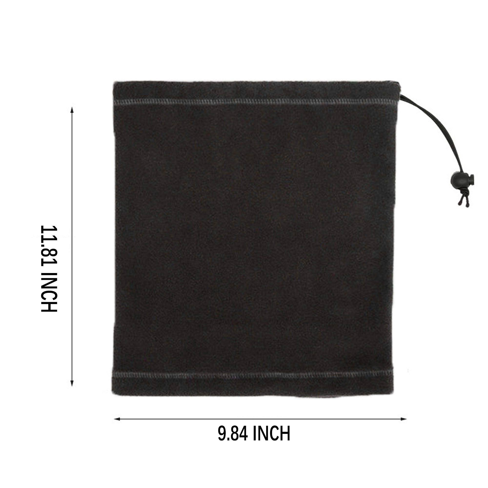 Adjustable Polar Fleece Neck Warmer Face Mask Wrap 4