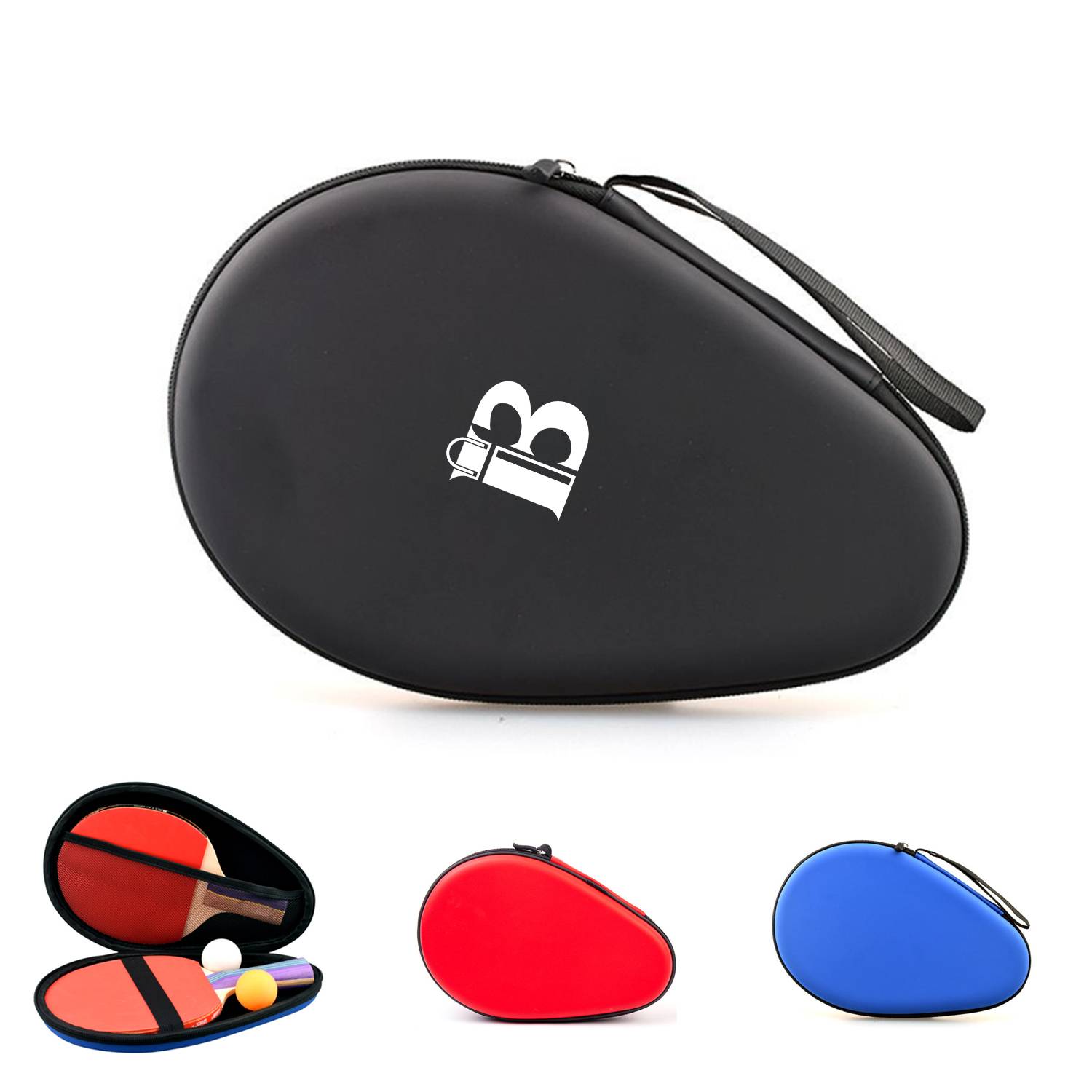 Portable Table Tennis Paddles Case Racket Bag 6