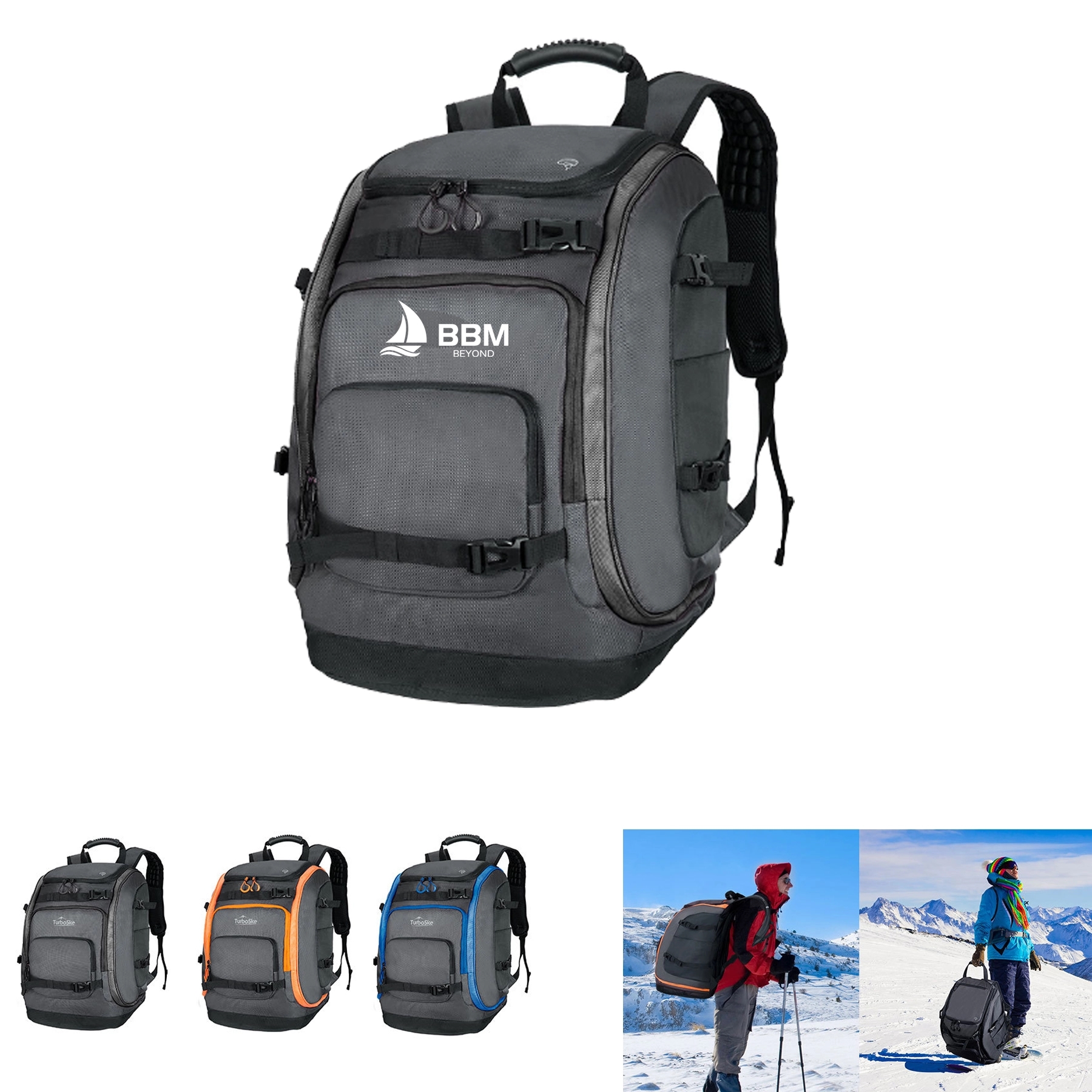Oxford Buden Mountain Riding Hiking Ski Boots Bag 2
