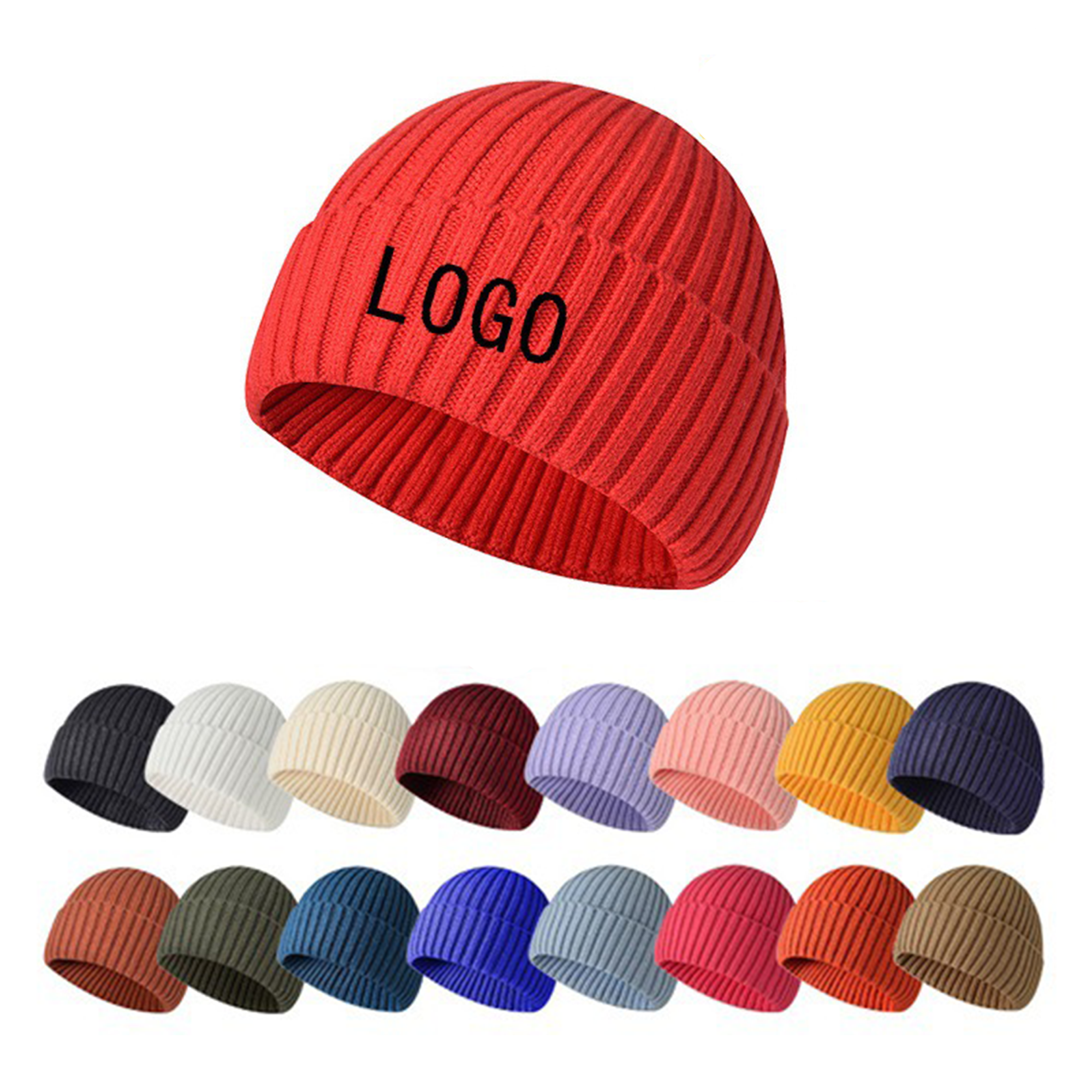 Ribbed Winter Warm Beanie 2