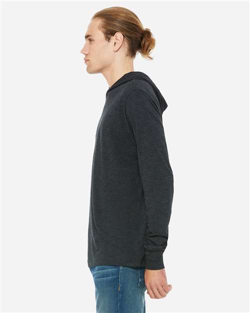 Unisex Jersey Hooded Long Sleeve Tee - 3512 1