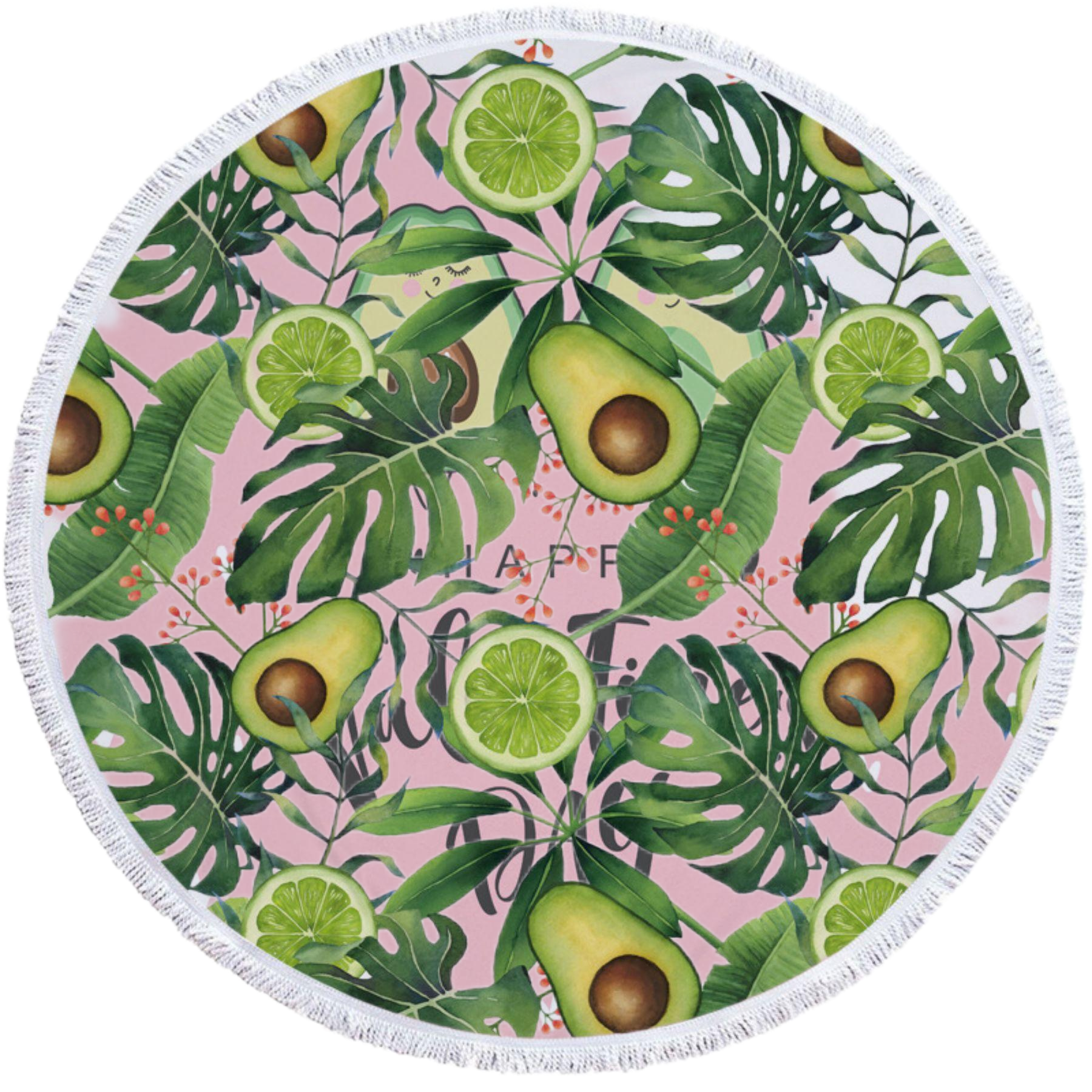 Round Beach Towel 9