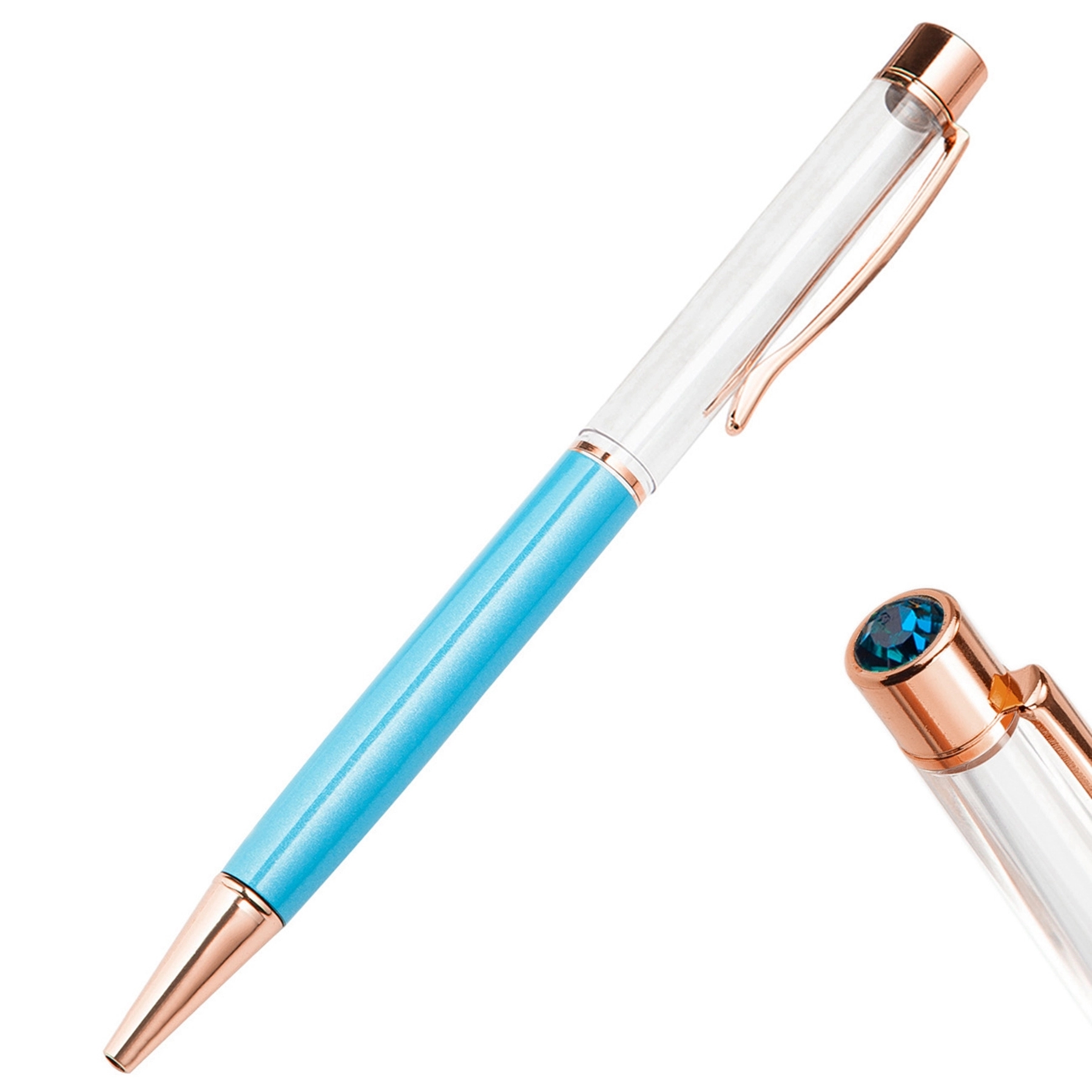 Crystal Air Tube Ballpoint Pen 14