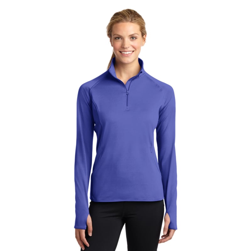 Sport-Tek Women's Sport-Wick Stretch 1/4-Zip Pullover. 64