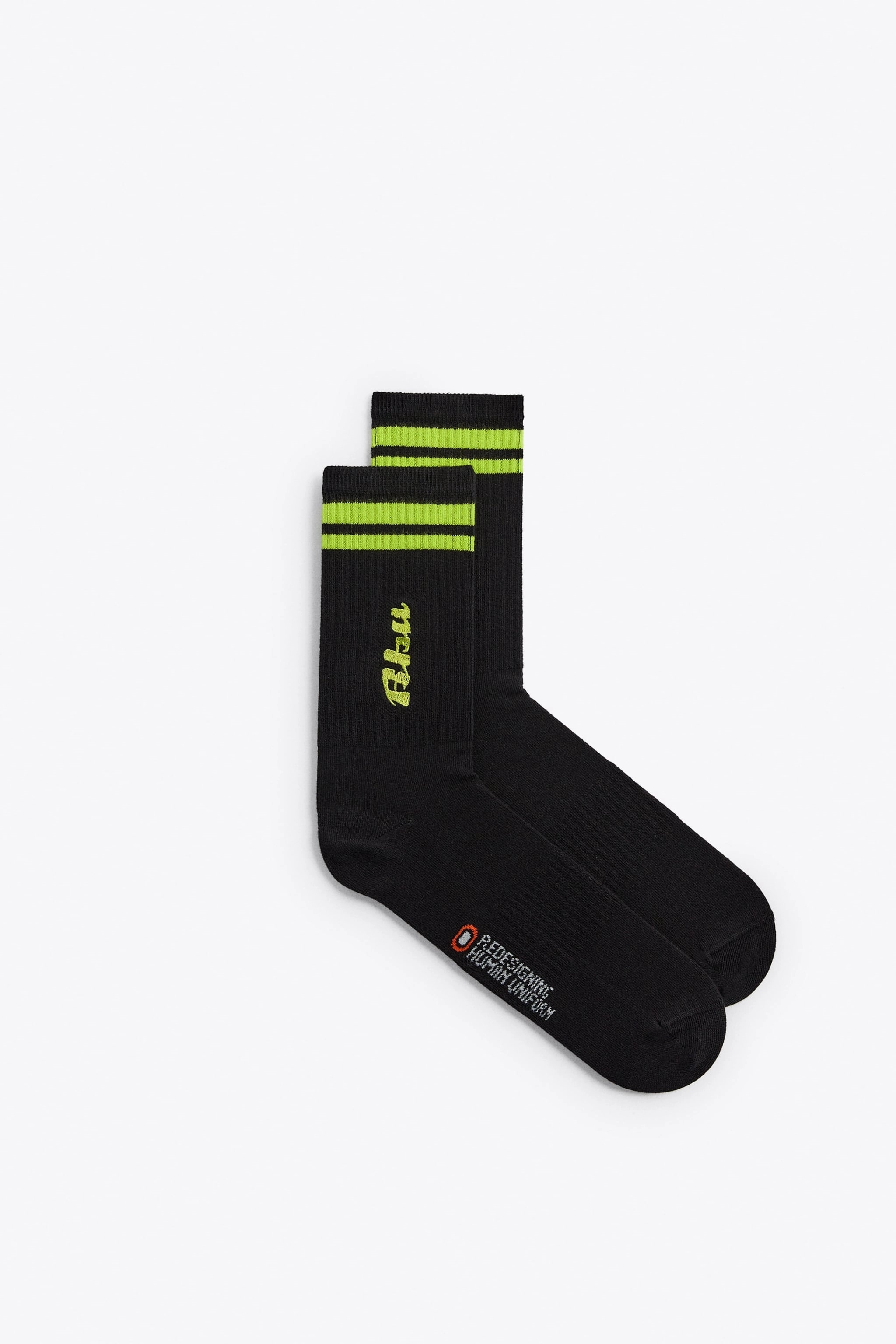 High Performance Thick Crew Socks with Embroidered logo 4