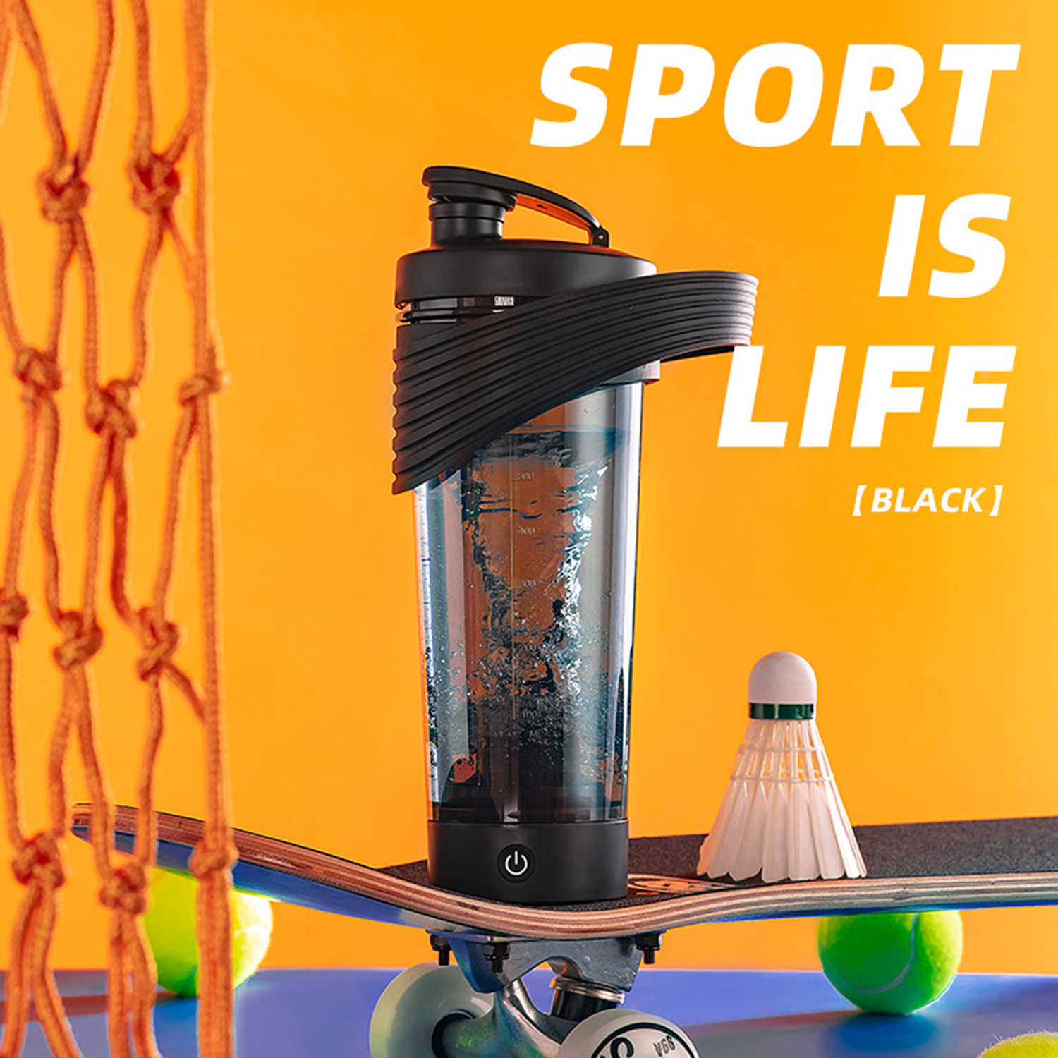 27Oz Electric Protein Shaker Bottle 5