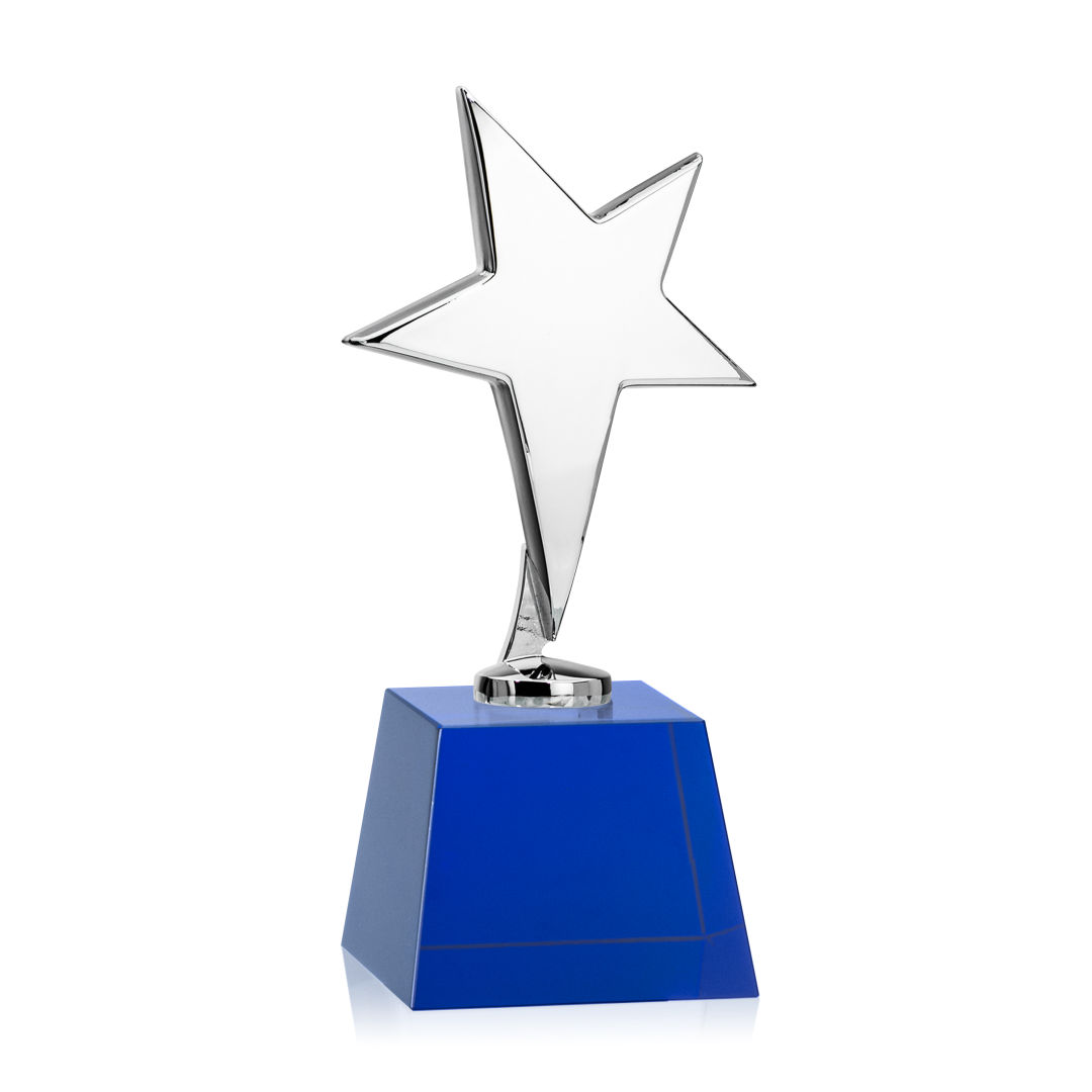 Tuscany Chrome Star on Robson Base - Blue 1