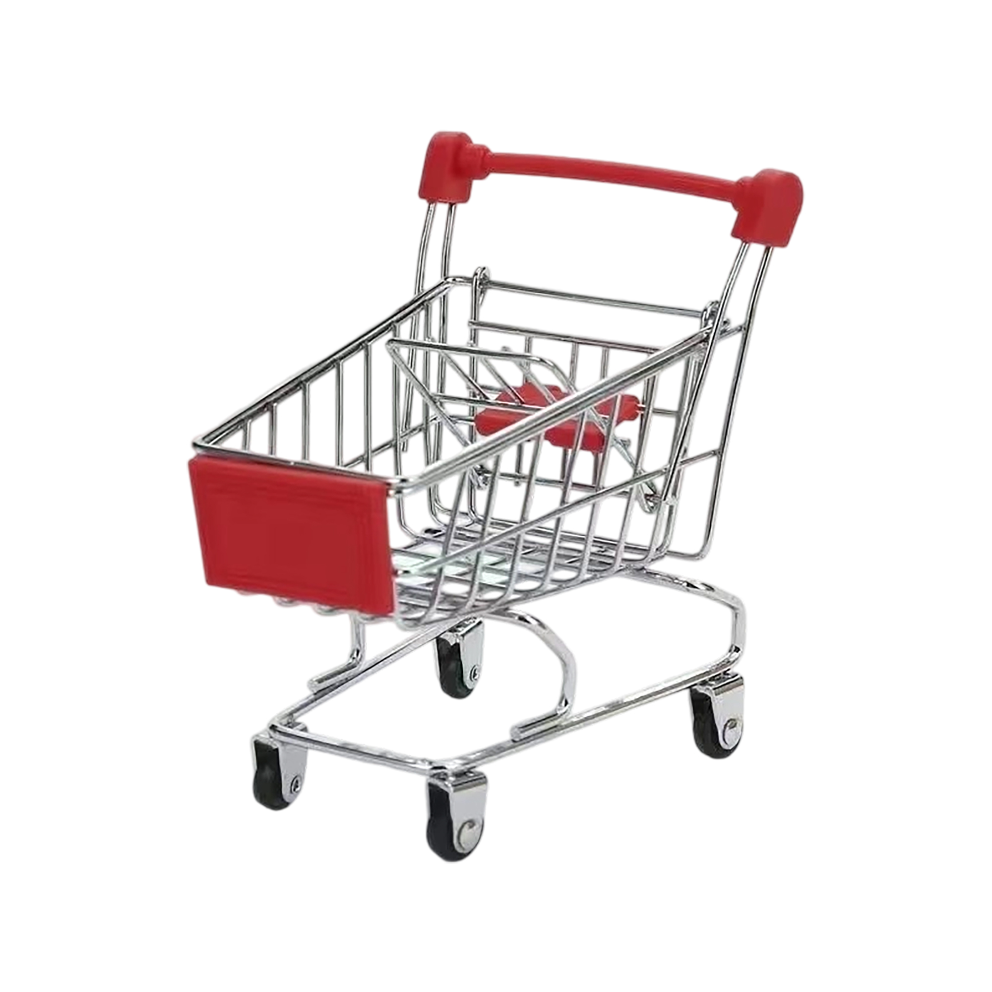 Mini Desktop Shopping Cart Organizer 4.3" x 3.3" x 4.7" 2